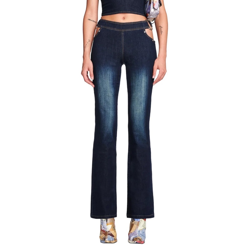 IAMGIA drew pants dark denim